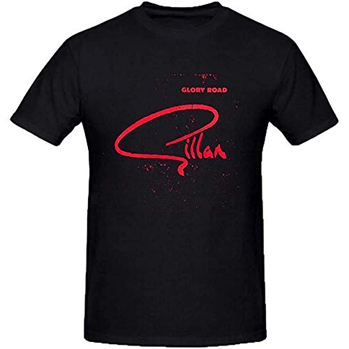Gillan Gly Road Black tee Shirts f Men Black XXL