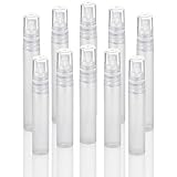 Jxiwfvl 10ml Perfume Bottle, Decants for Perfumes, Refillable Fine Mist Mini Spray Bottles for Travel, Essential Oils, Perfume, 10 PCS
