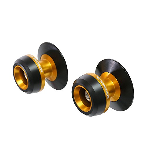 Twall 8MM CNC Swingarm Spools Compatible with GSXR 1000 2000-2018 09 10 11 12 13 14 15 16 17 Black product thumbnail 7