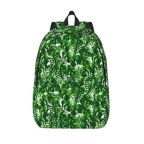 Sac à dos WURTON Monstera Deliciosa en toile contre la fatigue de marche