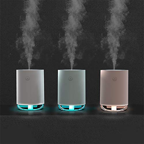 Portable Mini Humidifier, 220ML Mini USB Cool Mist Diffuser Desktop Silent Humidifier, Well