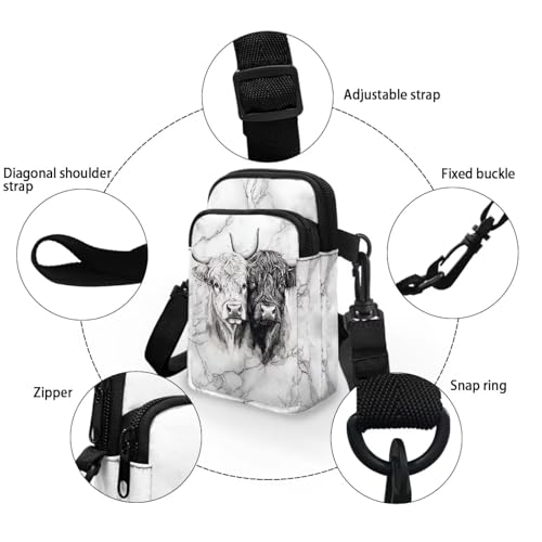 Image of Xpyiqun Small Crossbody Bag Women Phone Purses Sling Shoulder Handbag Cross Body Pouch Wallet Bags