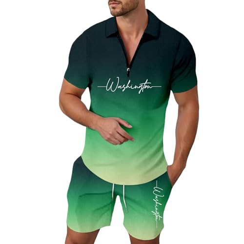 Ensemble t-shirt et short imprimé graphique vêtements streetwear décontractés été pour homme