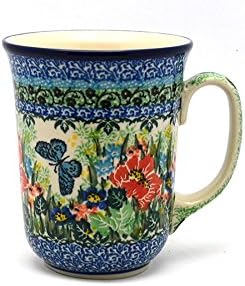 Polish Pottery Mug - 16 oz. Bistro - Unikat Signature U4553