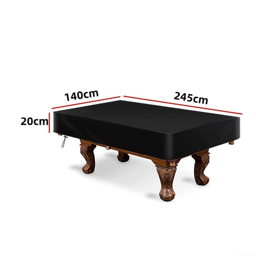 Funda resistente al agua para mesa de billar Oxford 210D/420D 245 x 140 x 20 cm