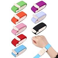 8 Stück Stauschlauch Blutabnahme Set, Venenstauer Stauschlauch mit Schnalle, Tourniquet Holster,Blutabnahme Set zum üBen für Ärzte Sanitäte Camping Outdoor(8 Farben)