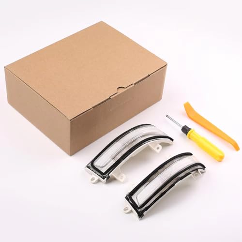Señal de giro coche luz retrovisor intermitente lateral para modelos 2009 a 2017 6