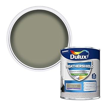 Dulux Weather Shield Quick Dry Satin Paint, 750 ml - Green Glade