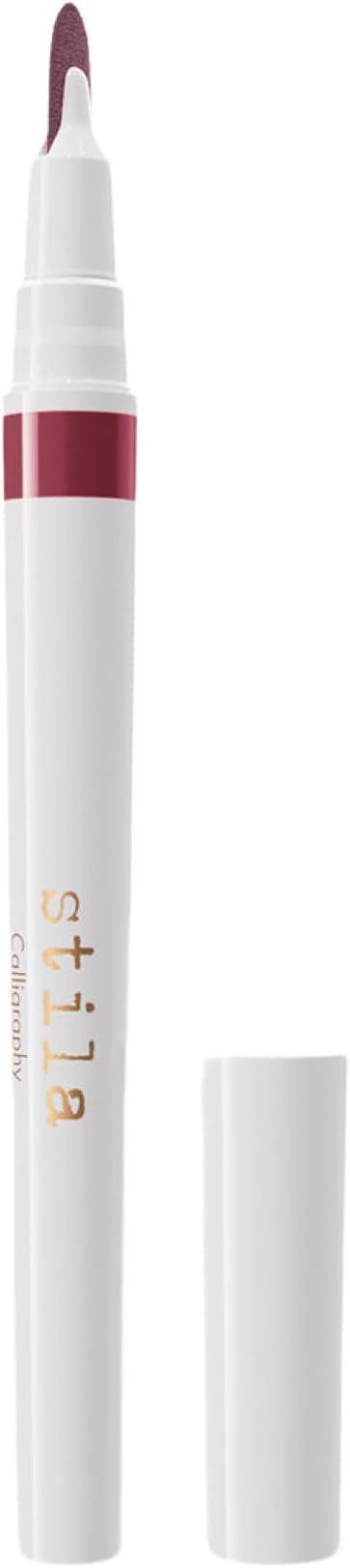 stila Calligraphy Lip Stain Long-Lasting Tint, Moisturizing, Transfer-Proof, Lightweight, Sheer Buildable Color, Fades to a Natural Wash of Colors