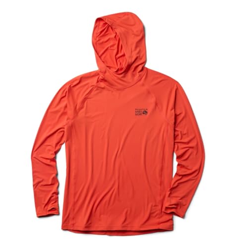 Mountain Hardwear Men's Crater Lake Long Sleeve Hoody, Aspect, Medium