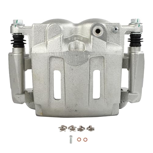 Image of SCITOO 18B4996 Front Right Disc Brake Caliper Assembly w /Bracket for Ford for F-350 Super Duty 2005-2010,for Ford for F-450 Super Duty 2011