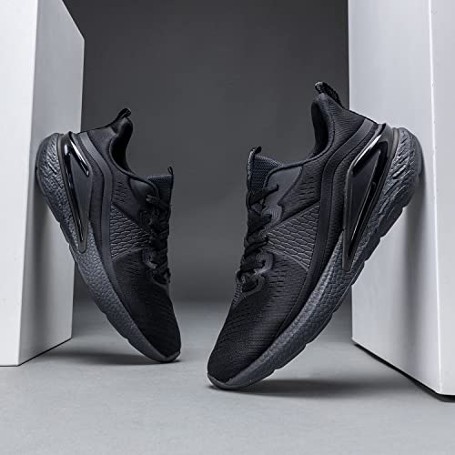 Image of Red Tape Men Black Walking Shoes