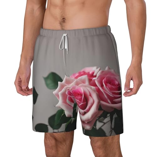 Short de bain respirant homme rose contre la chaleur