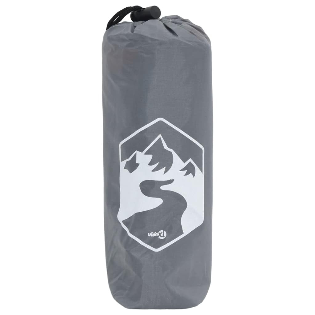 Regenponcho mit Kapuze 2-in-1 Design aus Polyester 223x, wasserdicht und faltbar, mit Klettverschlüssen als Ärmel, vielseitig als Campingplane, Picknickdecke, für Outdoor, Trekking