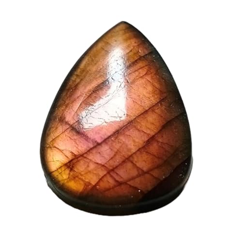 Labradorite violette naturelle poire, pierre d'inspiration pour collier