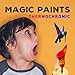 Black to Colorless Color Changing Magic Paint Activated by Body Heat Thermochromic Paint Temperature responsive for Secret Messages Gender Reveal Escape Room props Magic Tricks