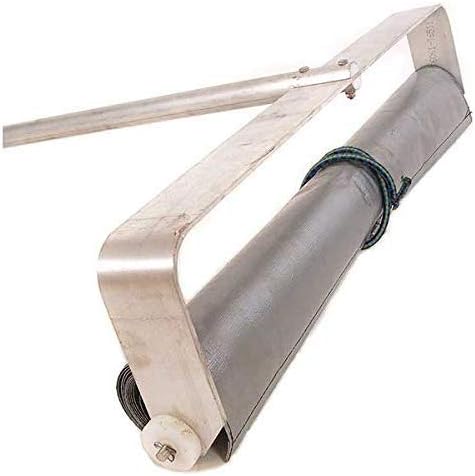 Dynamo Snow Roof Rake with Metal Roof Wheel Kit (Bundle, 2 Items)