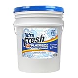 Ultra Fresh Liquid Laundry Detergent Washing Soap, 6X Platinum, Fragrance Free and Dye Free, 5 Gallon - Fabric Odor Remover to Wash Clothes and Sheets
