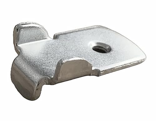 8 x Strip System Shelf Support, Bookcase Steel Peg 28 x16mm