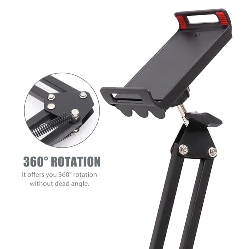Soporte de tablet para evitar caídas con rotación 360 y diseño libre de bloqueos 3