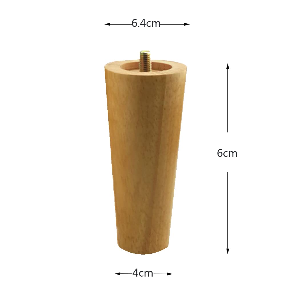 4 szt. Wysokość wymiany sofy, komoda ze śrubami Płyta montażowa(6cm)
