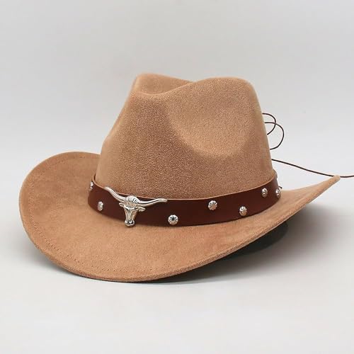 Image of Cowboy Hat Bands for Men and Women,Hatbands Belt for Cowboy /Western /Fedora /Cowgirl Hats Multicolor