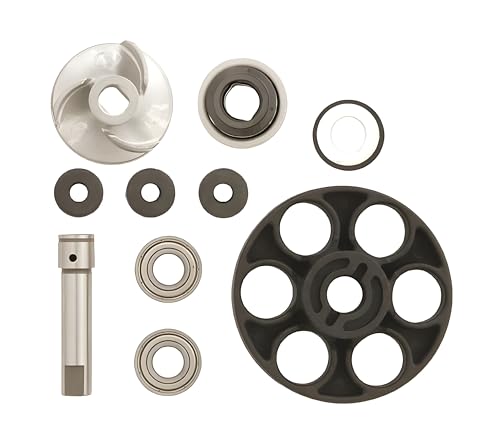 Réparation pompe à eau Aprilia et Suzuki LC kit noir pour scooter