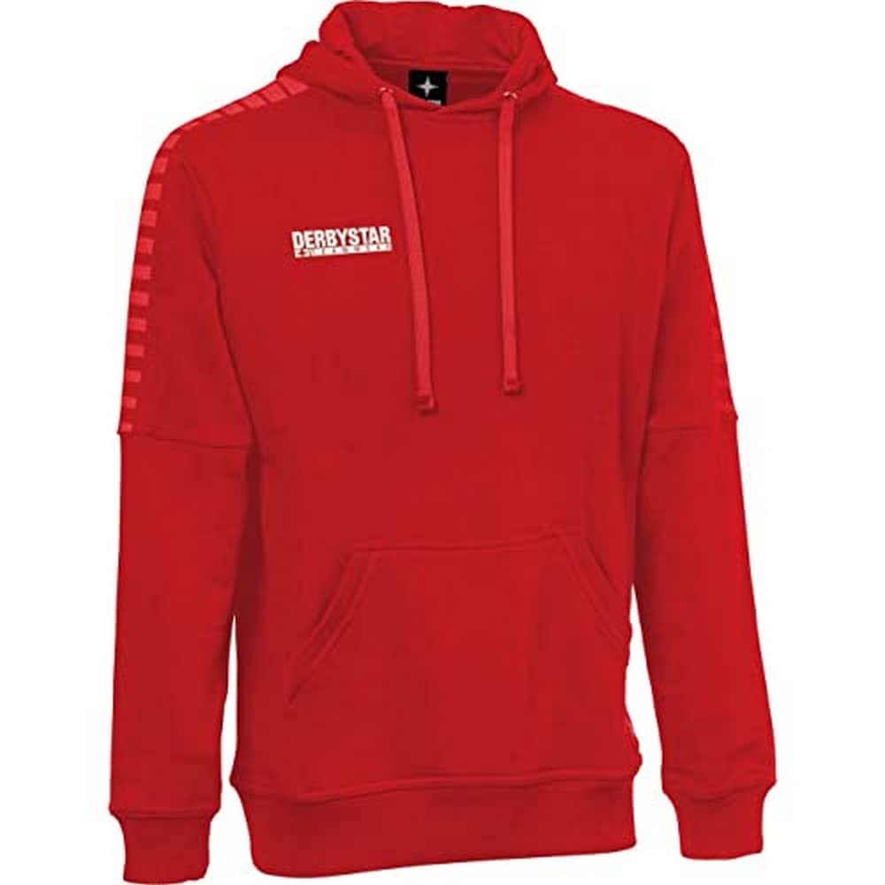 Derbystar Ultimo Hooded Pullover Unisex Hooded Pullover - Red, XX-Large