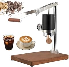 Eiwitany Manual Espresso Maker Set with Pressure Lever and Gauge