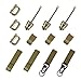 BOOSTEADY Kit of 13 Attachments for Molle Bag Tactical Backpack Vest Belt,D-Ring Grimlock Locking, Web Dominator Elastic Strings & Buckle,4