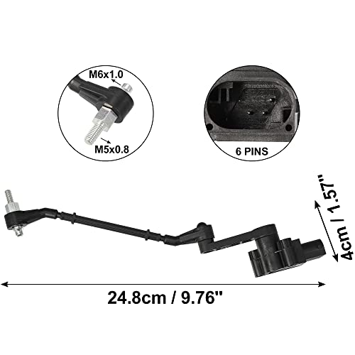 X Autohaux Left Right Front Suspension Height Level Sensor For Land Rover Range Rover 4.2L V8 For Land Rover Range Rover 4.4L V8 Lr020626 Rqh50043 #TOP2