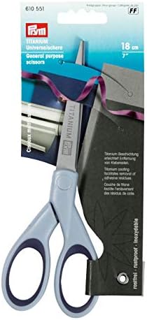 Prym 21cm (8 Inch) Universal Household Scissors - Full Stainless Steel, For Right & Left Handed