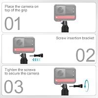 Wasserdichter Handstativ für GoPro, 49 cm, Teleskop-Selfie-Stick, wasserdicht, unter Wasser für GoPro Hero 13/12/11/10/9/8, für DJI Osmo Action 5 Pro/4/3, AKASO, für Insta360 Ace Pro – Ansicht 5