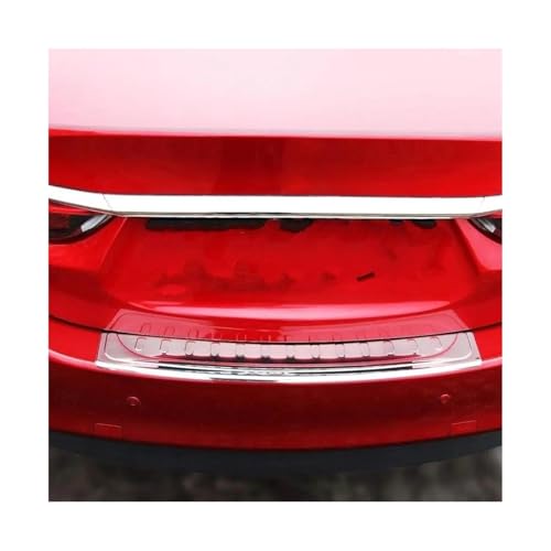 Protection pare-chocs arrière acier inoxydable chrome haut de gamme Mazda 6
