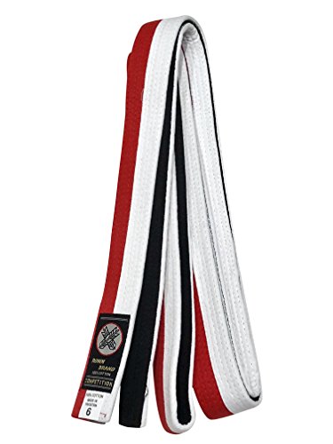 Cinto Ronin Brand Renshi para Grand Master & Masters – para artes marciais – Cinto preto de 4 e 5 gr