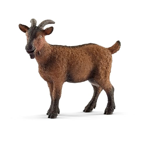 Schleich Farm World - Goat Toy Figurine - Kids Ages 3+ | 17074