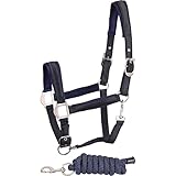  Harry\'s Horse Ensemble Licol et Longe pour Cheval Satin