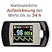 Pulsoximeter PULOX PO-300 mit Farbdisplay und Alarm, inkl. Software für Langzeitaufnahme
