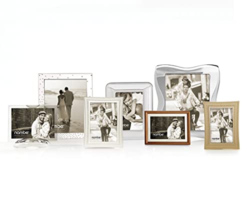 Nambe - Treso Collection - Picture Frame - Measures At 4" X 6" - Made With Nambe Alloy And Glass - Designed By Neil Cohen #TOP4