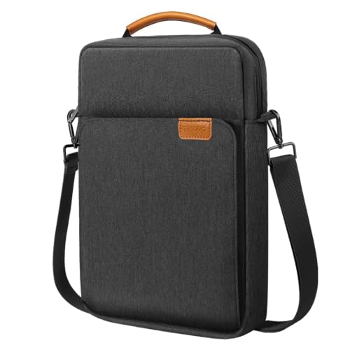 Image of TiMOVO 15 Inch Laptop Sleeve for MacBook Air 15, Pro 14, Black & Gray