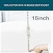 Microfiber Queen Fitted-Sheet White 15