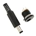 Produktbild Gazechimp DC Hohlstecker 2.1mm x 5.5mm Stecker Adapter Kupplung Hohlbuchse Netzstecker
