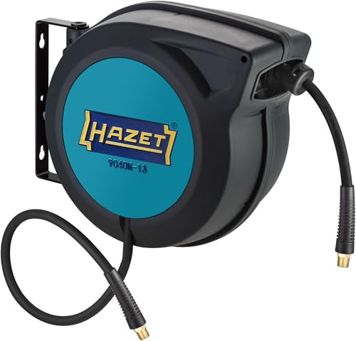 HAZET Schlauchaufroller 9040N-13 I Schlauch-Länge 15 m...