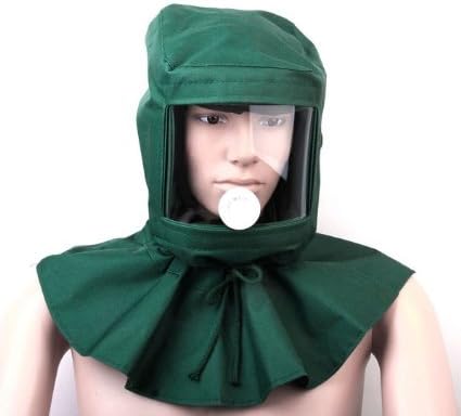 CSLU Sand Blasting Hood Cap Shawl Cap Sandblaster Mask Anti-dust Hood Protective Gear Canvas Mask