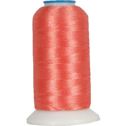 Image of ThreadArt Polyester Machine Embroidery Thread, 1000M 40wt, Dark Coral 289