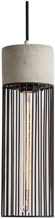 Lustre de ciment loft plafonnier industriel en fer rétro pour cuisine岛