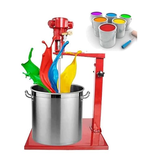 CWCQGH Power Mixers,Pneumatic Paint Mixer Machine, Automatic Lifting Paint Stirring Machine, Air Agitator Blender, for Stirring Paint Mixing Feed Plaster Mortar