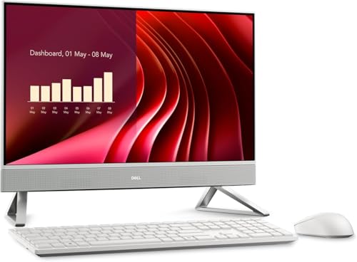 Image of Dell 24 AI Powered All-in-One 23.8 inch Touchscreen IPS FHD Display (Intel Core 7 150U, 64GB DDR5, 1TB PCIe SSD, Intel Graphics, WiFi 6E, Webcam, Bluetooth 5.4, Win 11 Home)