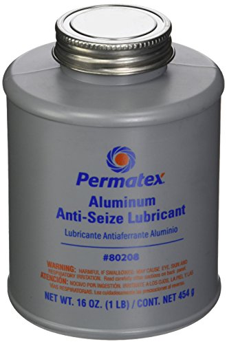 Image of Permatex 80208-12PK Anti-Seize Lubricant with Brush Top Bottle - 16 oz., (Pack of 12)