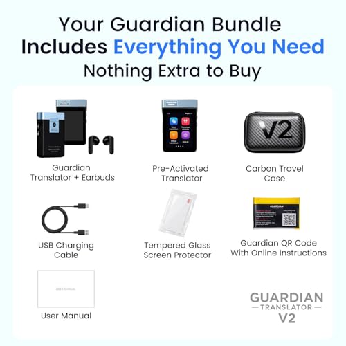 Image of AI Translation Earbuds Real Time | Translator Earbuds with Camera Translation | 144 Languages | Built-in ChatGPT | No Subscription | Bluetooth for Travel, Business & Education